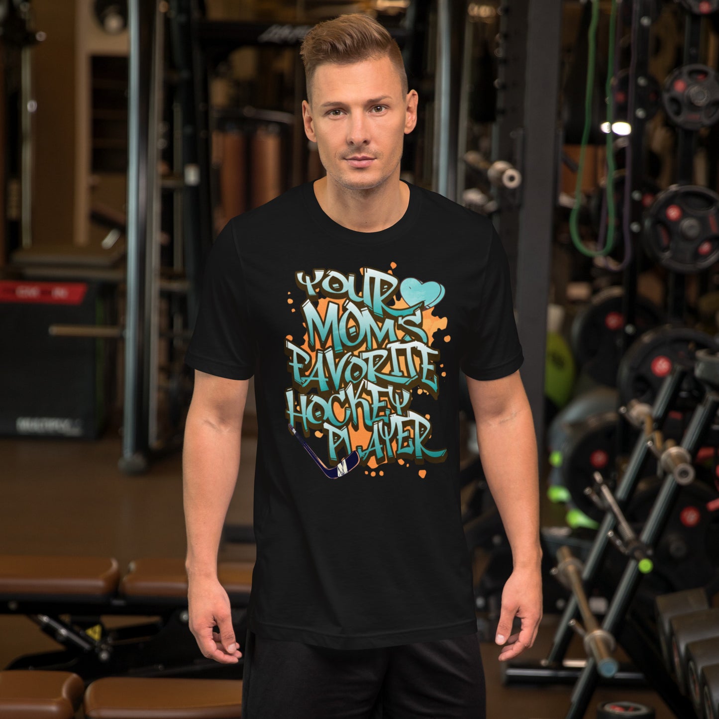 Your Mom's Favorite Hockey Player Unisex t-shirt