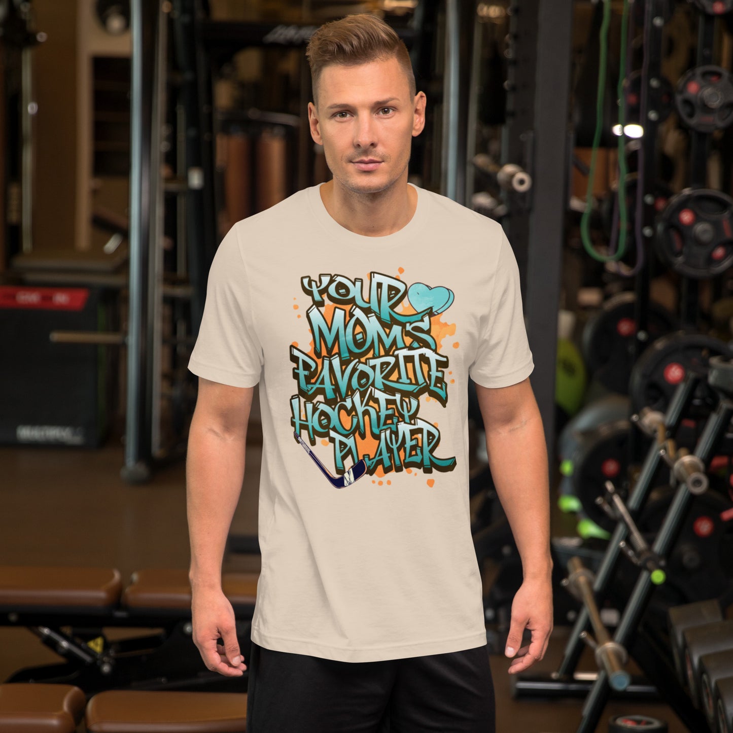 Your Mom's Favorite Hockey Player Unisex t-shirt